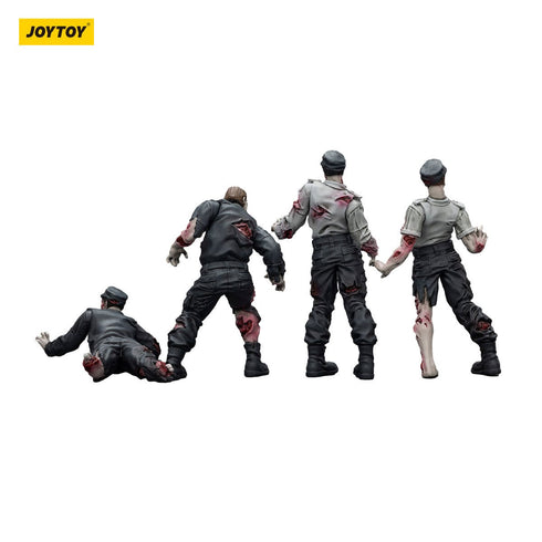 JOYTOY Zombie Dark Source Security Guards 4-Pack Action Figures