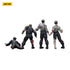 JOYTOY Zombie Dark Source Security Guards 4-Pack Action Figures