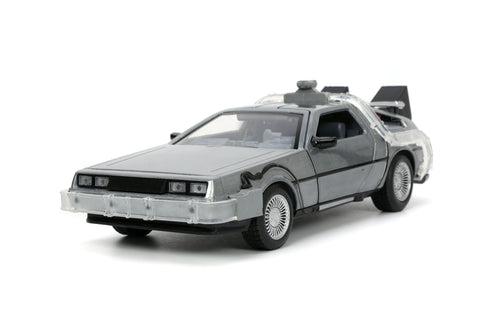 Jada Toys Back to the Future Hollywood Rides Back to the Future 1 Time Machine 1/24 Diecast Model