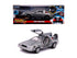 Jada Toys Time Machine Model 2 Hollywood Rides - Back to the Future II - 1/24 Diecast Collectible Model