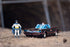 Jada Toys Batman 1966 Batmobile with Batman Robin Penguin and Joker Figures 1/24 Diecast Model