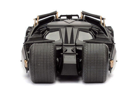 Jada Toys Batmobile with Batman Figure - Batman The Dark Knight - 1/24 Diecast Collectible Model