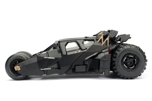 Jada Toys Batmobile with Batman Figure - Batman The Dark Knight - 1/24 Diecast Collectible Model