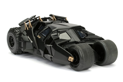 Jada Toys Batmobile with Batman Figure - Batman The Dark Knight - 1/24 Diecast Collectible Model