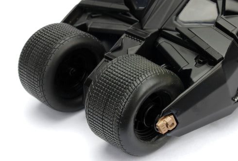 Jada Toys Batmobile with Batman Figure - Batman The Dark Knight - 1/24 Diecast Collectible Model
