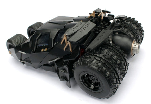 Jada Toys Batmobile with Batman Figure - Batman The Dark Knight - 1/24 Diecast Collectible Model