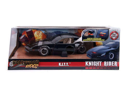 Jada Toys 1982 Pontiac Trans AM K.I.T.T - Knight Rider - 1/24 Diecast Collectible Model