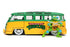 Jada Toys Leonardo & 1962 VW Bus - Teenage Mutant Ninja Turtles - 1/24 Diecast Collectible Model