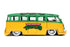 Jada Toys Leonardo & 1962 VW Bus - Teenage Mutant Ninja Turtles - 1/24 Diecast Collectible Model