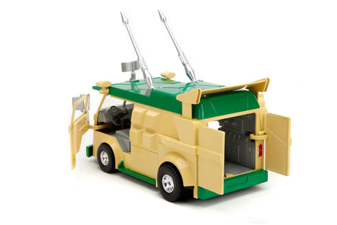 Jada Toys Donatello & Party Wagon - Teenage Mutant Ninja Turtles- 1/24 Diecast Collectible Model