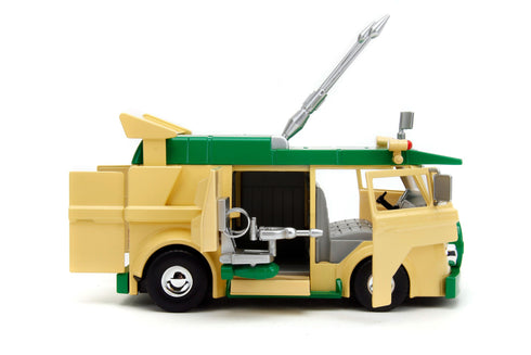 Jada Toys Donatello & Party Wagon - Teenage Mutant Ninja Turtles- 1/24 Diecast Collectible Model