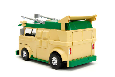 Jada Toys Donatello & Party Wagon - Teenage Mutant Ninja Turtles- 1/24 Diecast Collectible Model