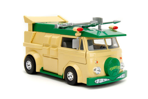 Jada Toys Donatello & Party Wagon - Teenage Mutant Ninja Turtles- 1/24 Diecast Collectible Model