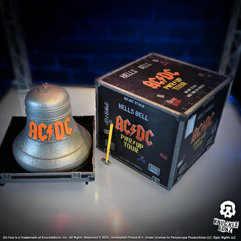 Knucklebonz AC/DC PWR UP Tour Rock Ikonz On Tour Hell's Bell Statue