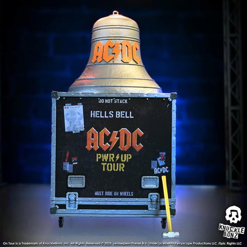 Knucklebonz AC/DC PWR UP Tour Rock Ikonz On Tour Hell's Bell Statue