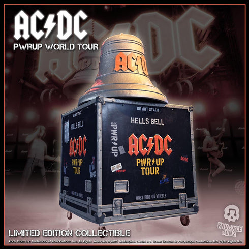 Knucklebonz AC/DC PWR UP Tour Rock Ikonz On Tour Hell's Bell Statue