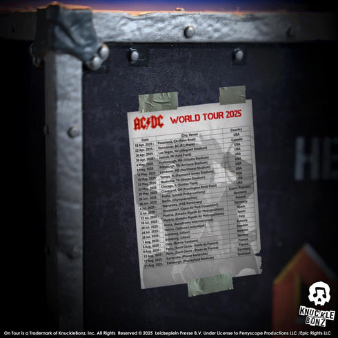 Knucklebonz AC/DC PWR UP Tour Rock Ikonz On Tour Hell's Bell Statue