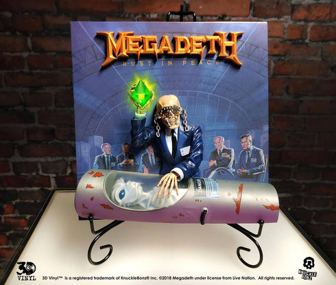 Knucklebonz Megadeth Rust In Peace 3D Vinyl Statue