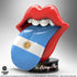 Knucklebonz Rolling Stones Licks (Argentina Version) 3D Vinyl Statue