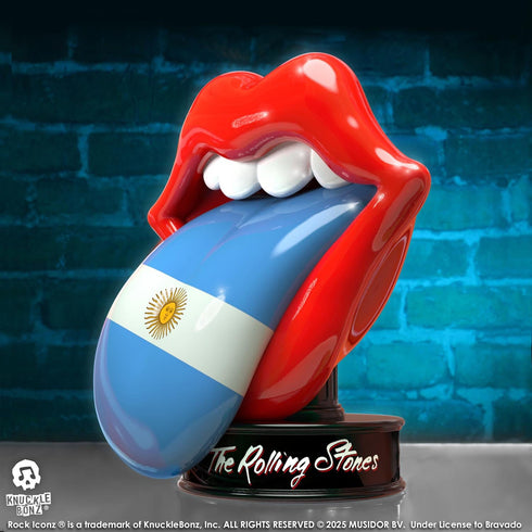 Knucklebonz Rolling Stones Licks (Argentina Version) 3D Vinyl Statue