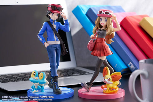 Kotobukiya Pokémon Calem & Froakie ARTFXJ 1/8 Statue
