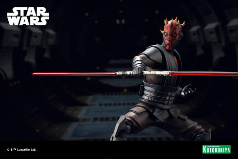 Kotobukiya Star Wars The Clone Wars Darth Maul ARTFX 1/7 Statue