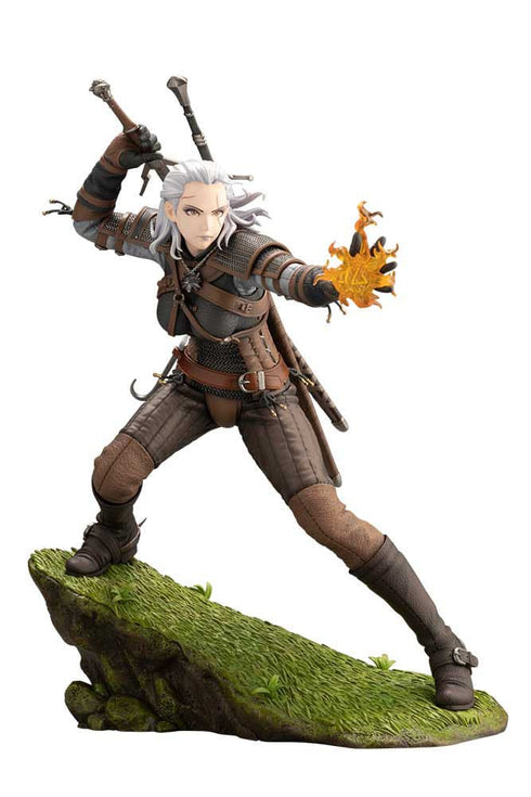 Kotobukiya The Witcher Geralt Bishoujo 1/7 Statue