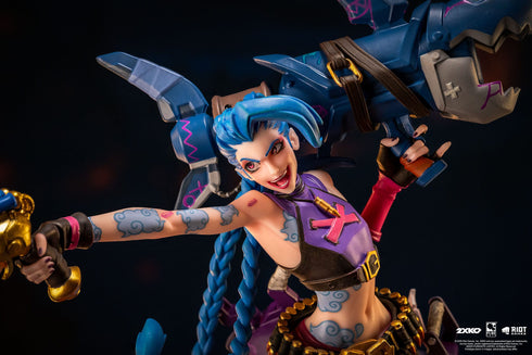 PUREARTS 2XKO Jinx & Warwick - League of Legends - 1/10 Scale Collectible Statue