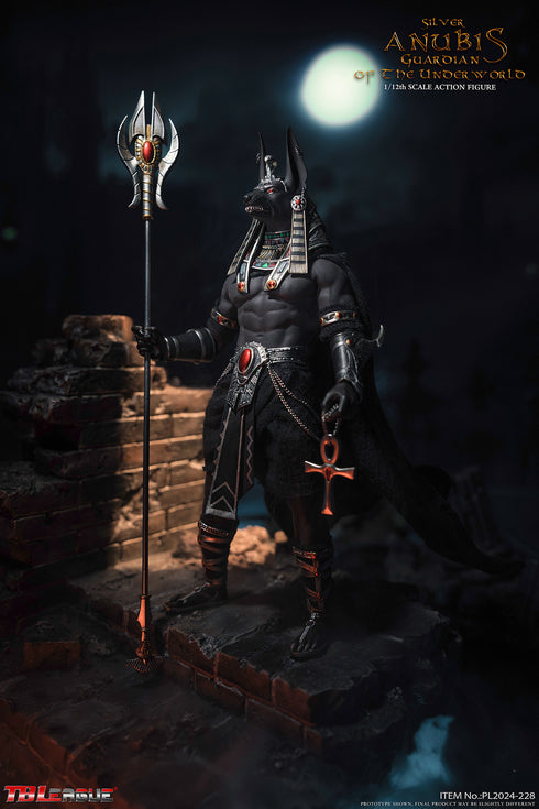 Phicen TBLeague Anubis Guardian of The Underworld (Silver) - 1/12 Scale Collectible Figure