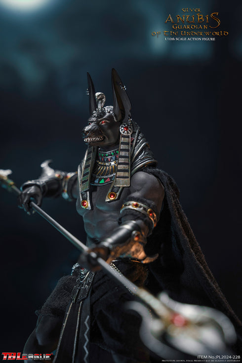 Phicen TBLeague Anubis Guardian of The Underworld (Silver) - 1/12 Scale Collectible Figure