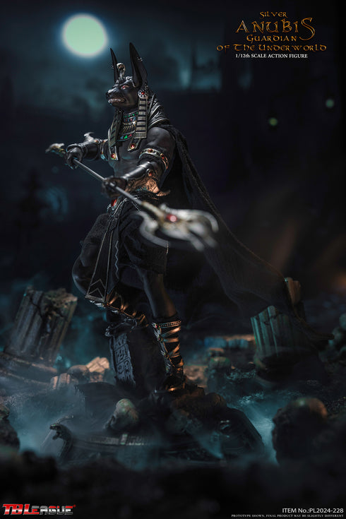 Phicen TBLeague Anubis Guardian of The Underworld (Silver) - 1/12 Scale Collectible Figure