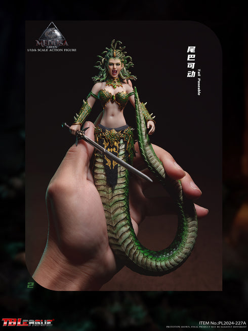Phicen TBLeague Medusa - Green 1/12 Action Figure