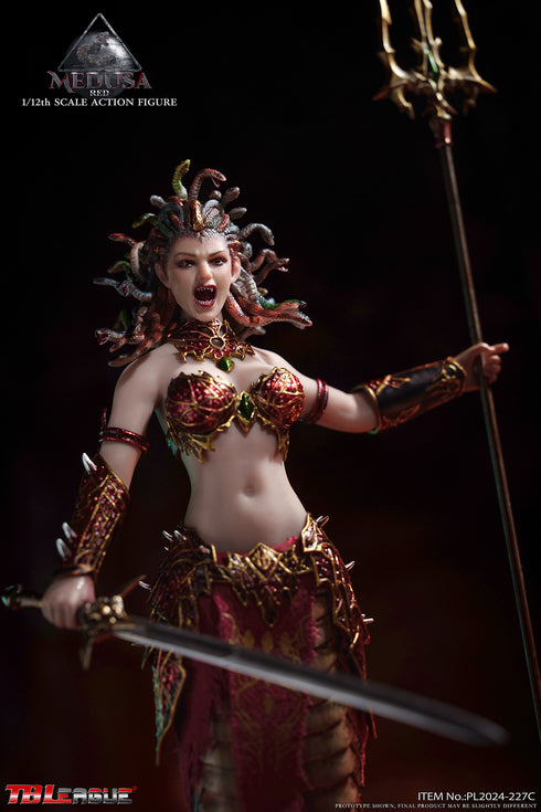 Phicen TBLeague Medusa (Red) - 1/12 Scale Collectible Figure