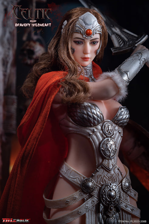 Phicen TBLeague Regal Celtic Bravery Wildheart - Silver 1/6 Action Figure