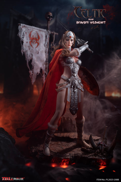 Phicen TBLeague Regal Celtic Bravery Wildheart - Silver 1/6 Action Figure