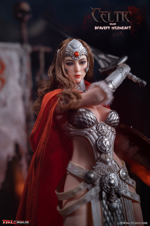Phicen TBLeague Regal Celtic Bravery Wildheart - Silver 1/6 Action Figure