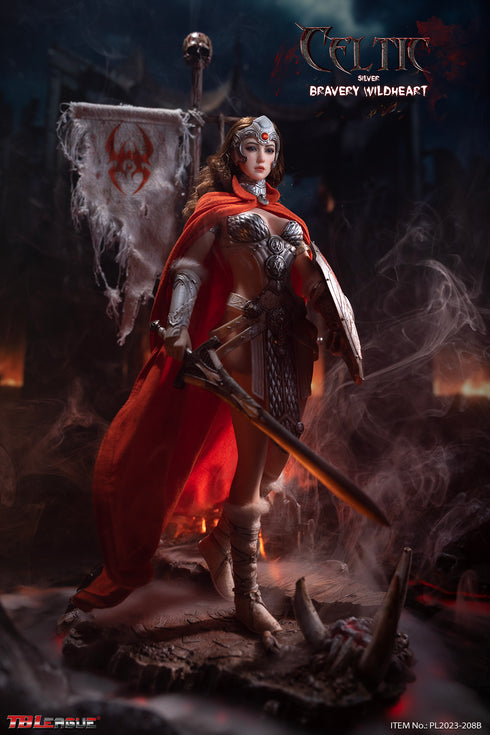 Phicen TBLeague Regal Celtic Bravery Wildheart - Silver 1/6 Action Figure