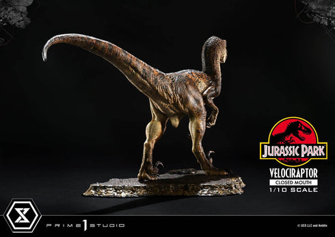 Prime 1 Studio Jurassic Park Velociraptor Closed Mouth Prime Collectibles 1/10 Statue