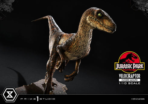 Prime 1 Studio Jurassic Park Velociraptor Closed Mouth Prime Collectibles 1/10 Statue