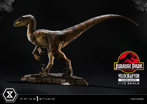 Prime 1 Studio Jurassic Park Velociraptor Closed Mouth Prime Collectibles 1/10 Statue
