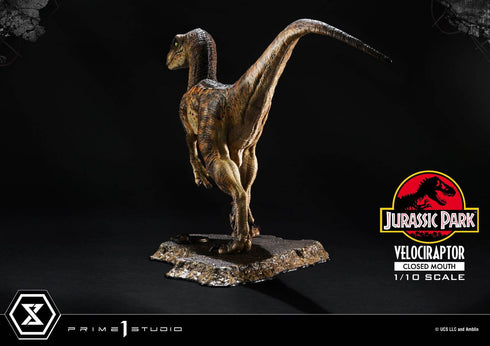 Prime 1 Studio Jurassic Park Velociraptor Closed Mouth Prime Collectibles 1/10 Statue