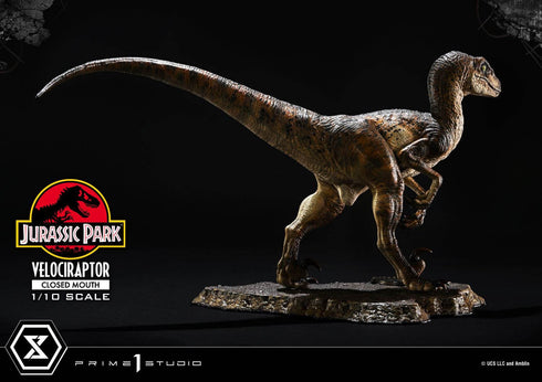 Prime 1 Studio Jurassic Park Velociraptor Closed Mouth Prime Collectibles 1/10 Statue