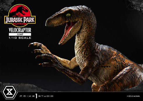 Prime 1 Studio Jurassic Park Velociraptor Jump Prime Collectibles 1/10 Statue