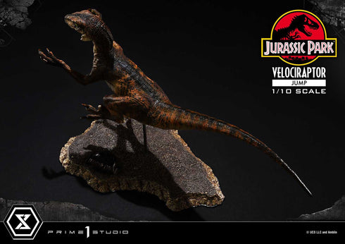 Prime 1 Studio Jurassic Park Velociraptor Jump Prime Collectibles 1/10 Statue