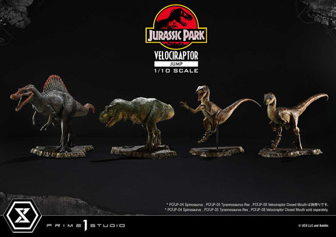 Prime 1 Studio Jurassic Park Velociraptor Jump Prime Collectibles 1/10 Statue