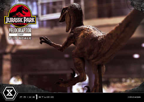 Prime 1 Studio Jurassic Park Velociraptor Jump Prime Collectibles 1/10 Statue