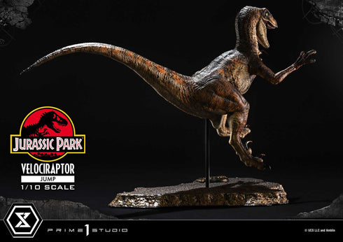 Prime 1 Studio Jurassic Park Velociraptor Jump Prime Collectibles 1/10 Statue