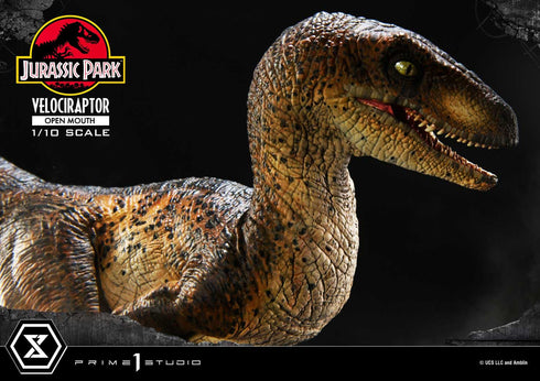 Prime 1 Studio Jurassic Park Velociraptor Open Mouth Prime Collectibles 1/10 Statue