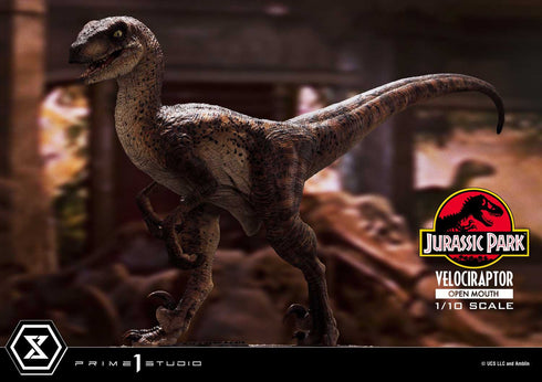 Prime 1 Studio Jurassic Park Velociraptor Open Mouth Prime Collectibles 1/10 Statue