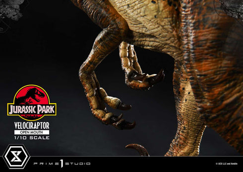 Prime 1 Studio Jurassic Park Velociraptor Open Mouth Prime Collectibles 1/10 Statue